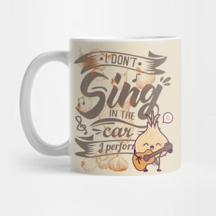 Musician Garlic Performance Mug